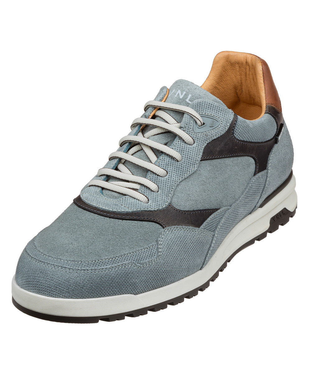 Graublauwe suède Ravello sneaker