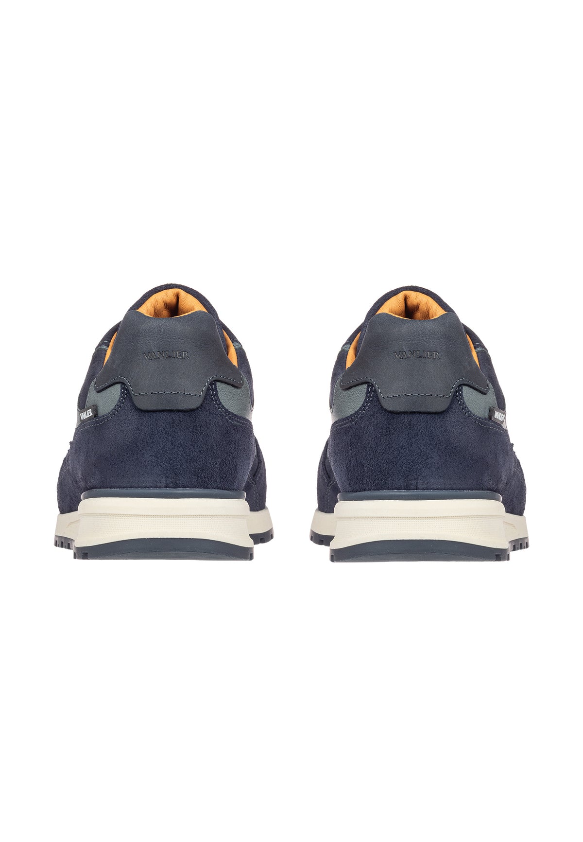 Navy blauw suède Ravello sneaker
