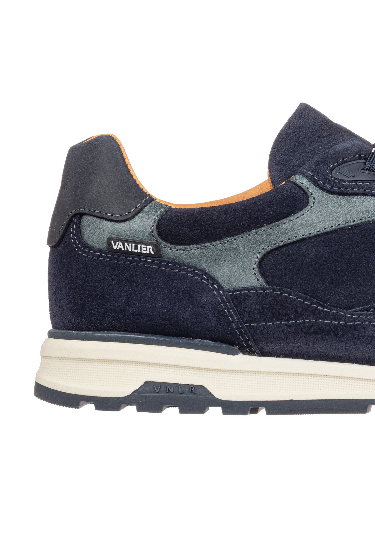 Navy blauw suède Ravello sneaker