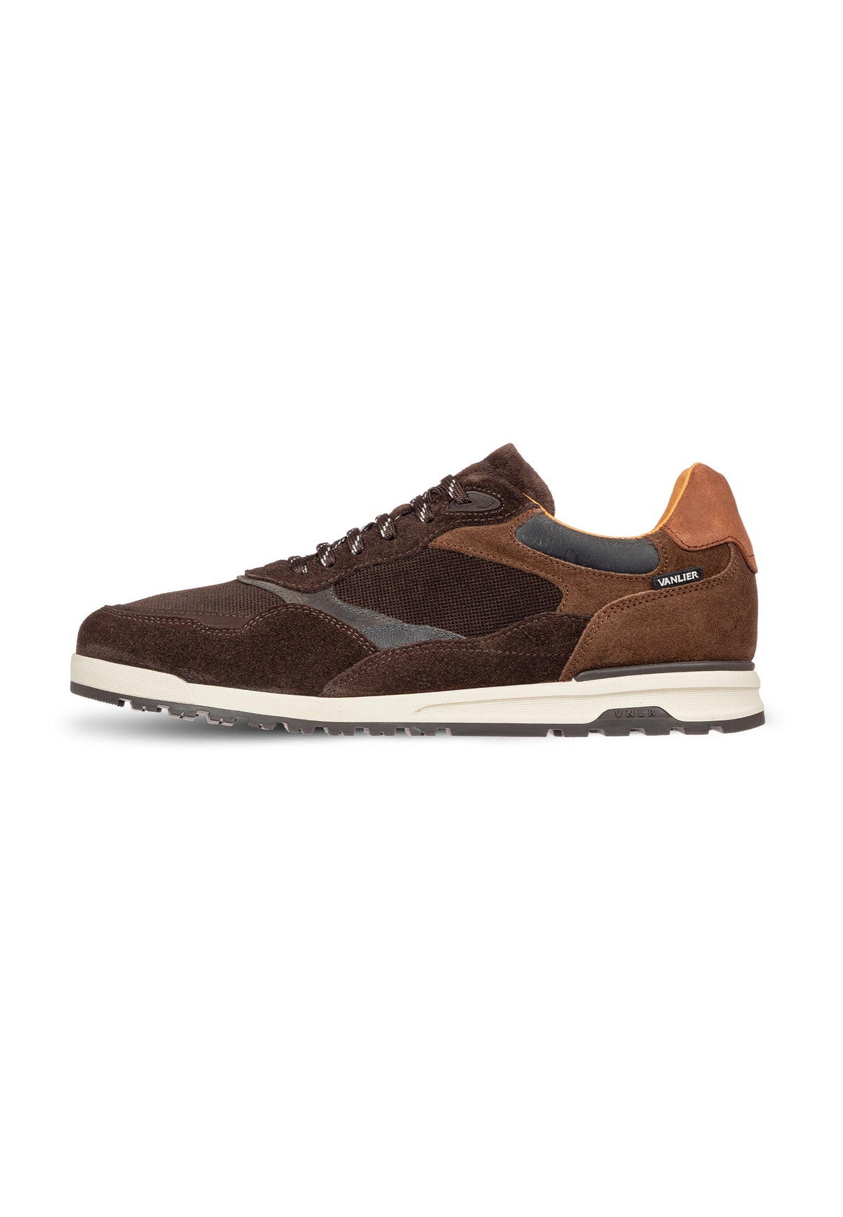 Bruin combi suède Ravello sneaker