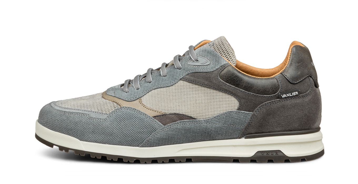 Grijs blauw combi Ravello sneaker