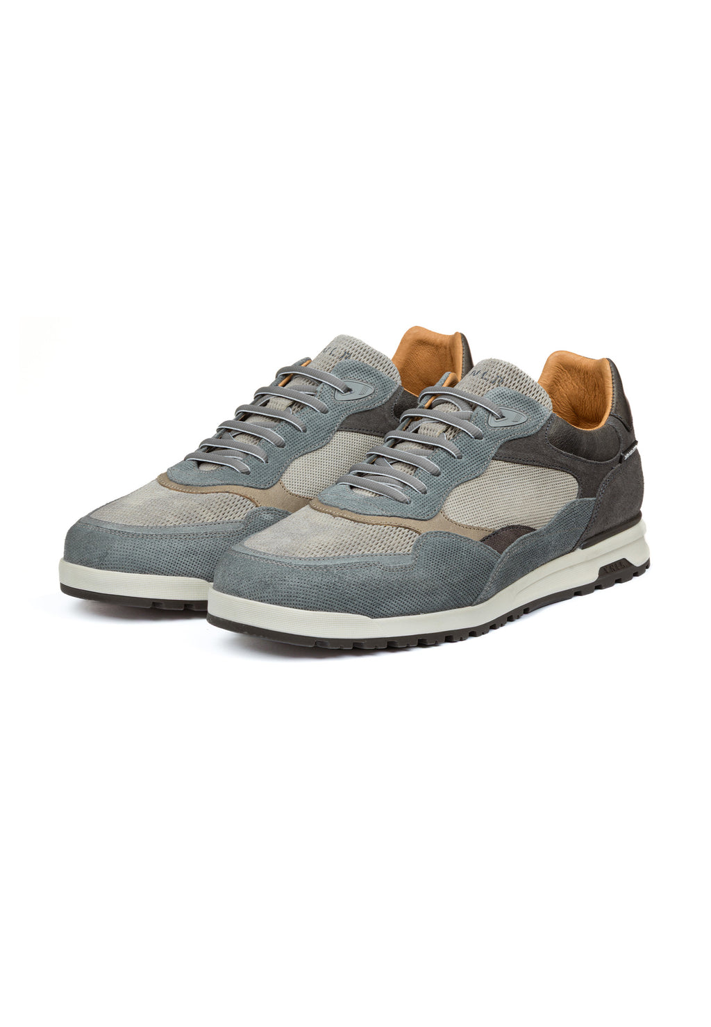 Grijs blauw combi Ravello sneaker