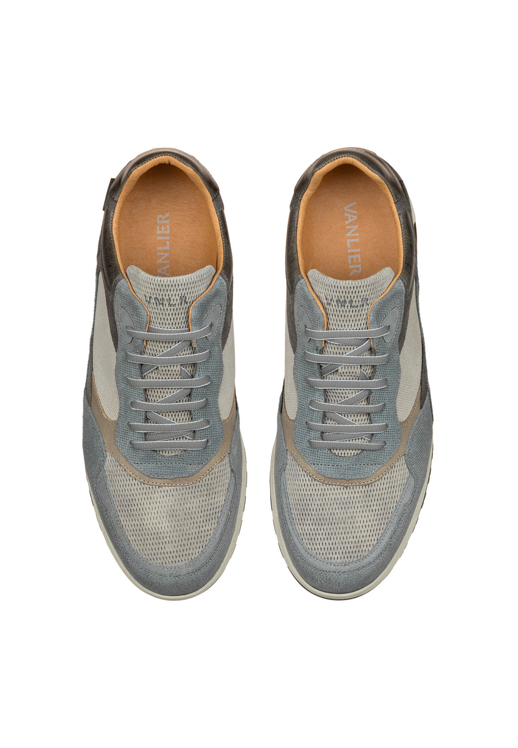 Grijs blauw combi Ravello sneaker