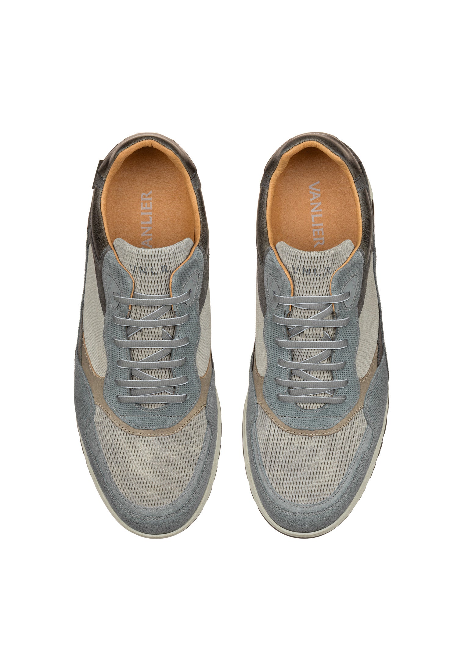 Grijs blauw combi Ravello sneaker