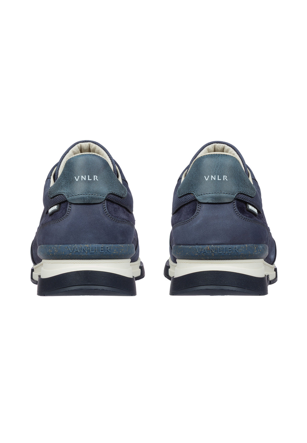 Navy blauw combi Romeo sneaker