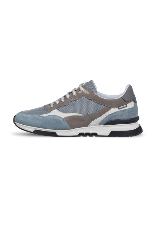 Blauw grijs combi Romeo Loafer
