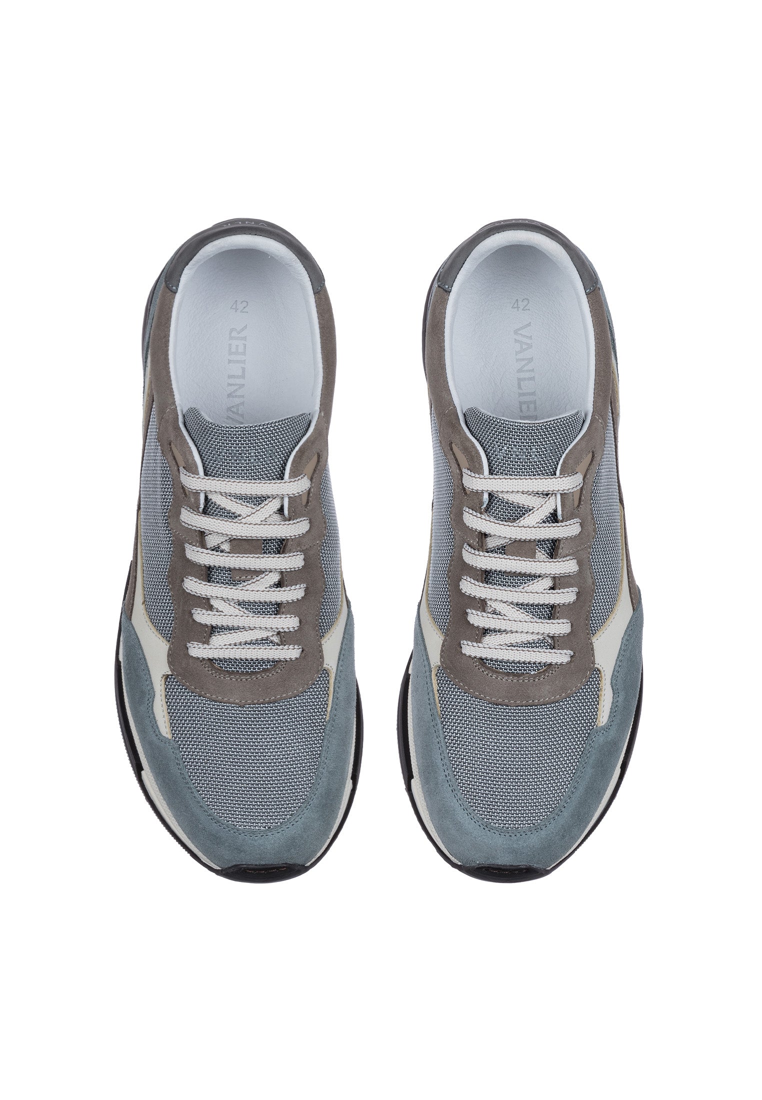 Blauw grijs combi Romeo Loafer