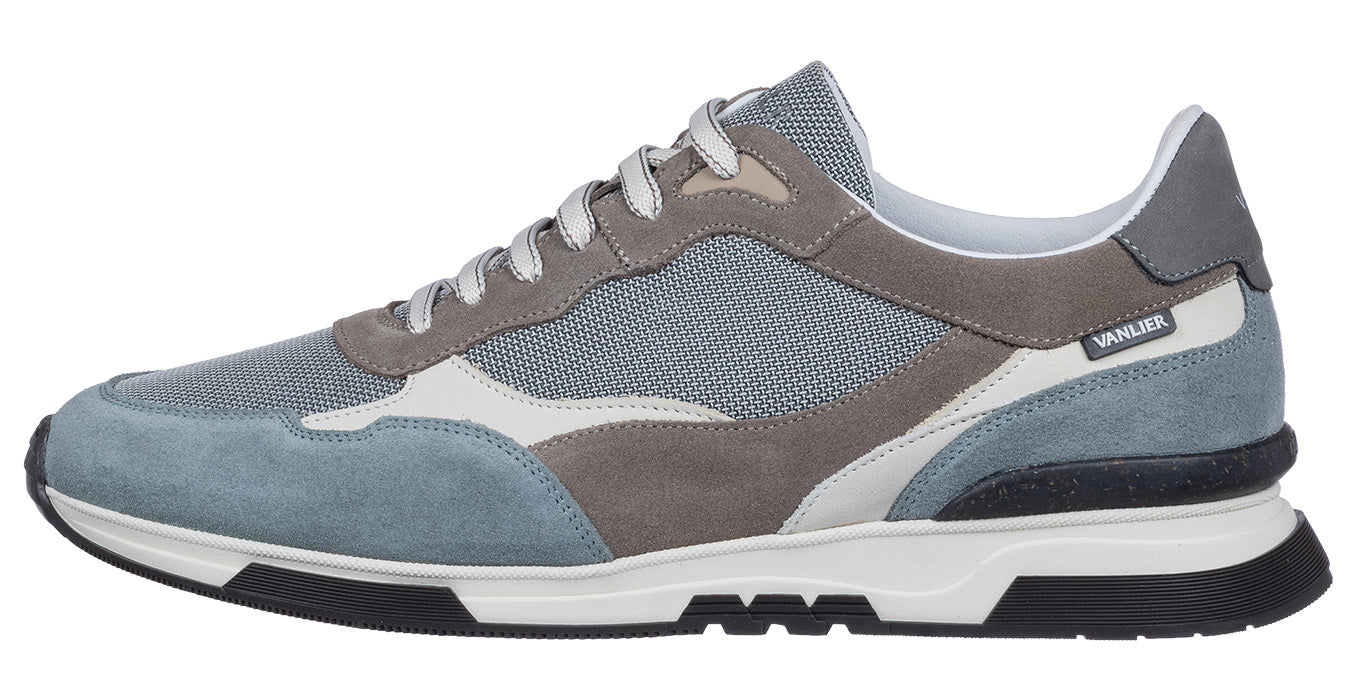 Blauw grijs combi Romeo Loafer