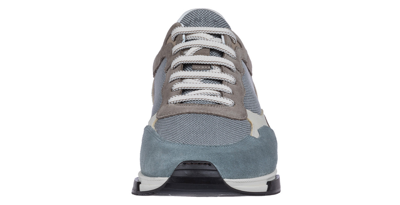 Blauw grijs combi Romeo Loafer