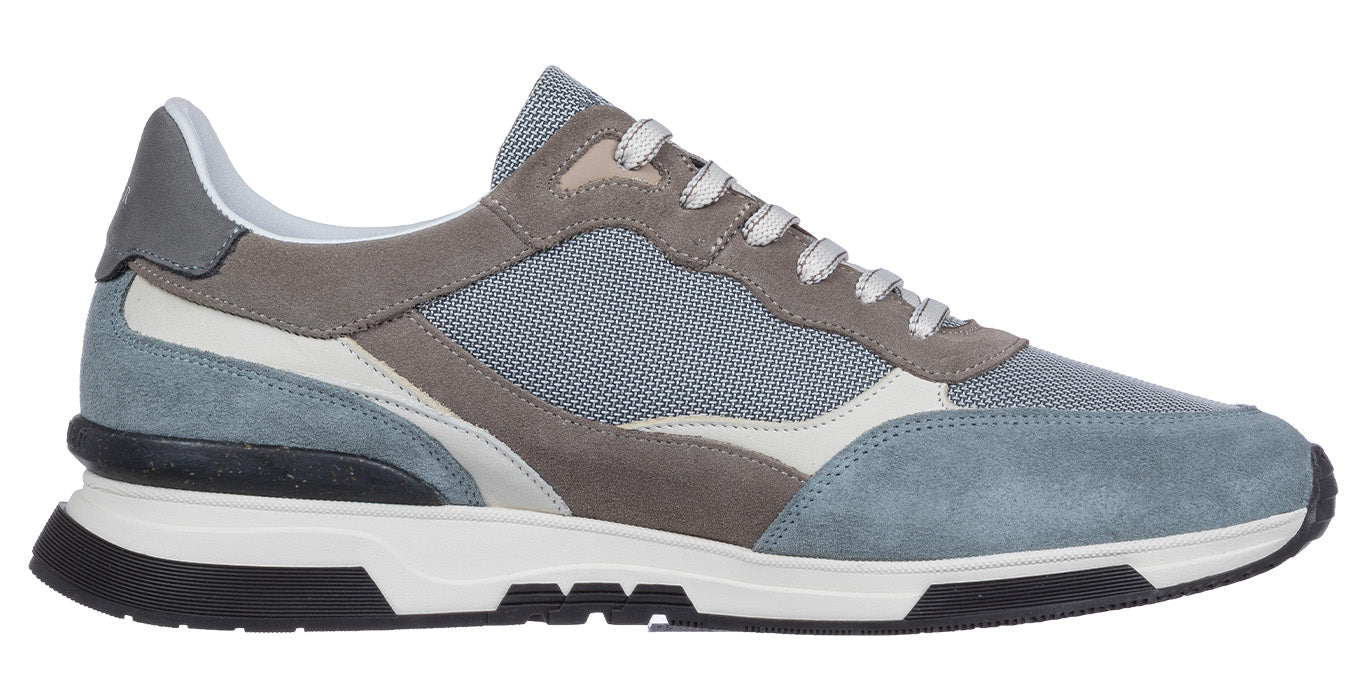 Blauw grijs combi Romeo Loafer