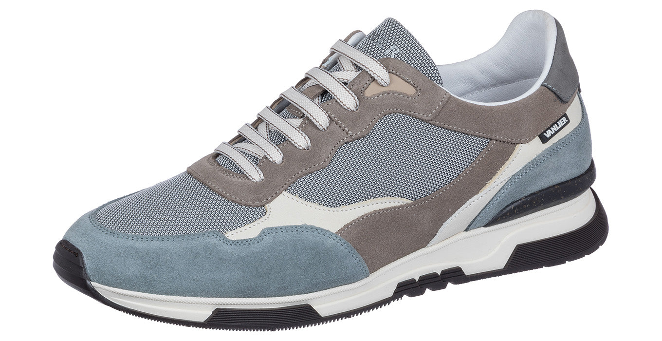 Blauw grijs combi Romeo Loafer