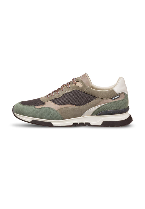 Braun grüner Kombi Romeo Sneaker