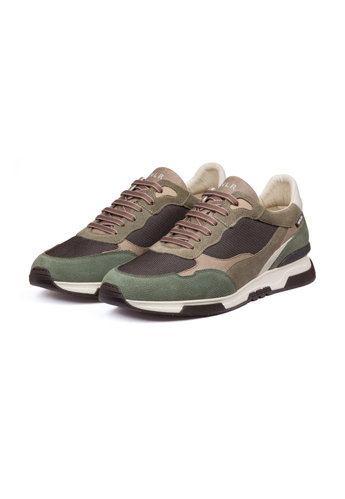 Braun grüner Kombi Romeo Sneaker