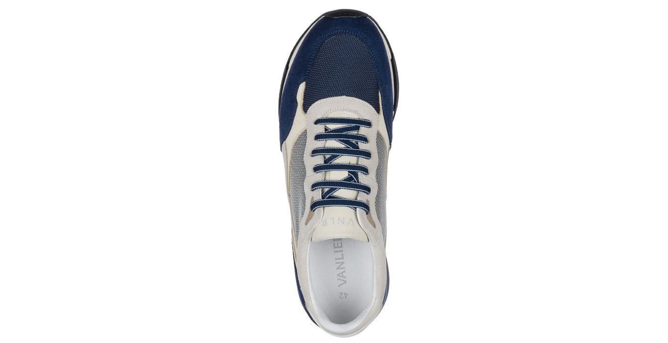 Blauw combi Romeo sneaker