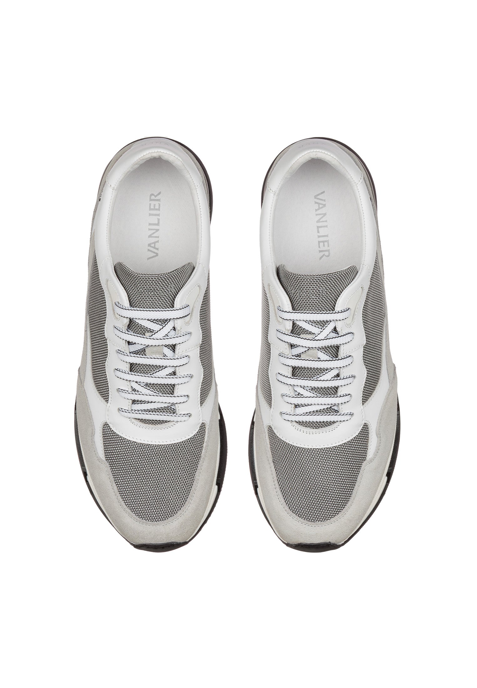 Wit grijs combi Romeo sneaker