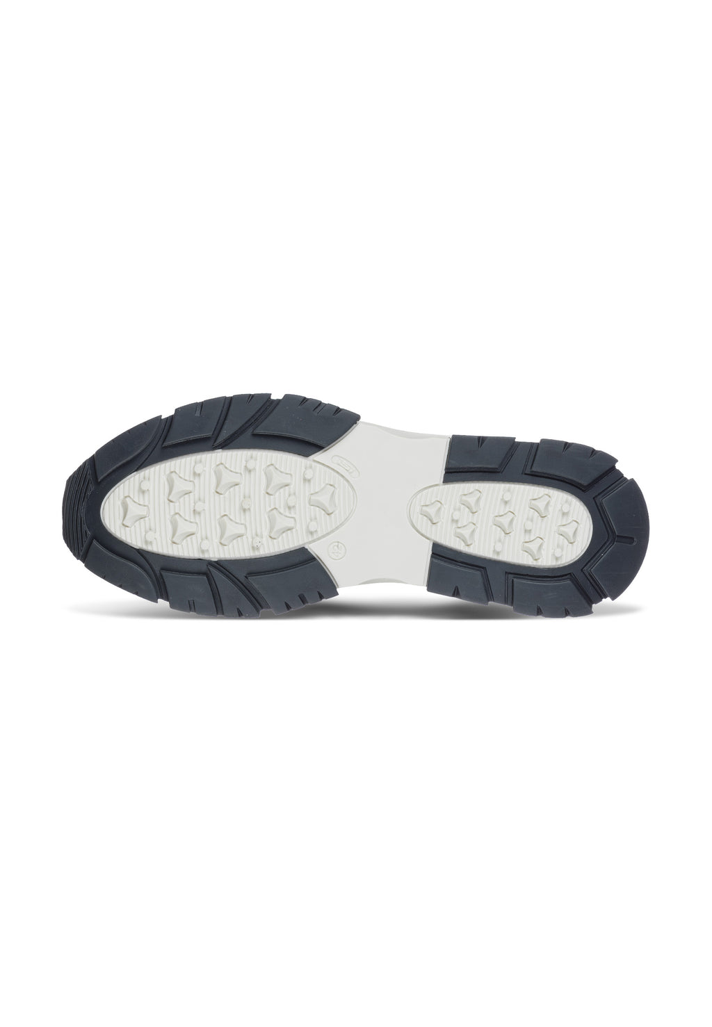 Graublauwe nubuck Loafer sneaker