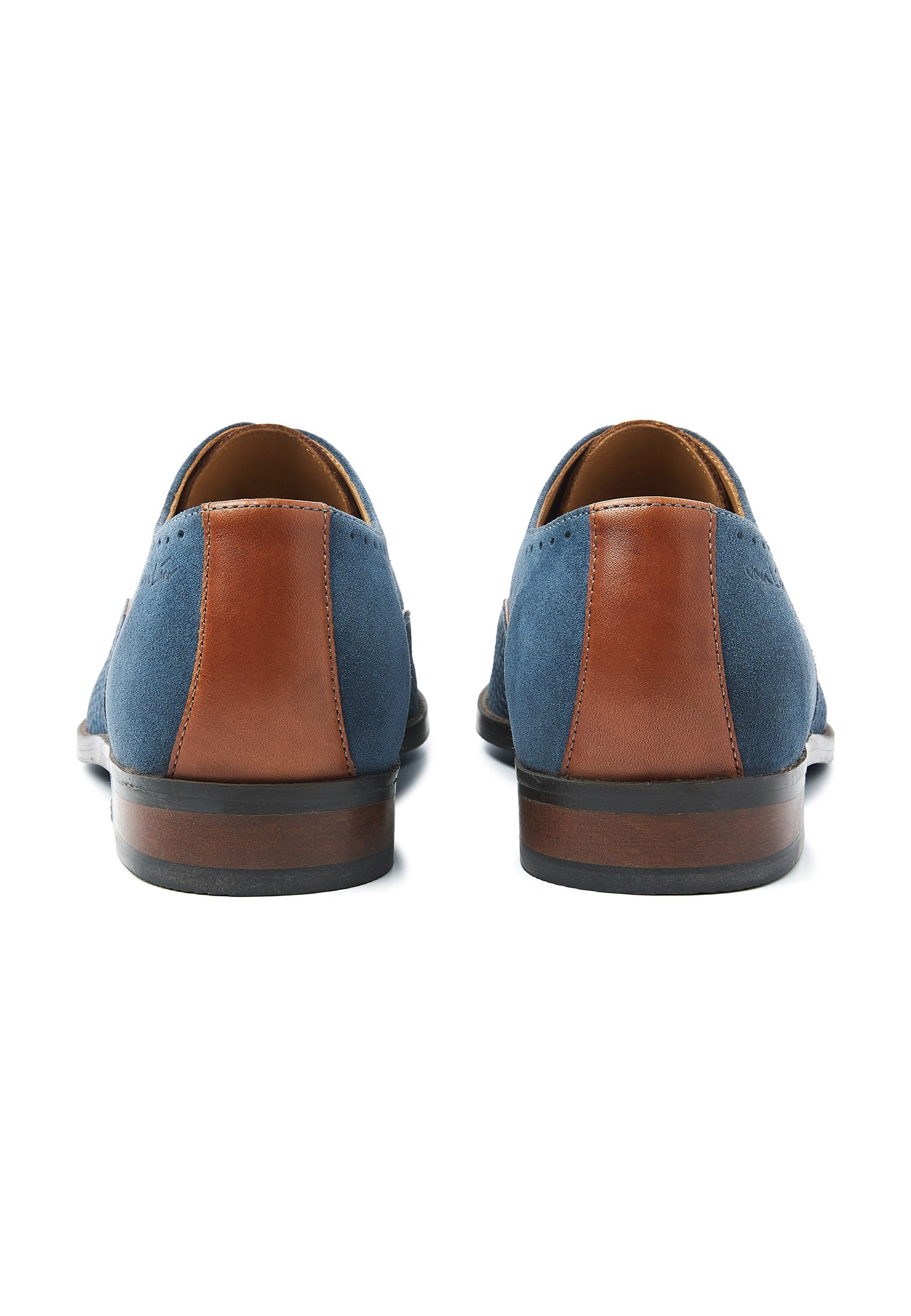 Blauwe suède Bregenz loafer