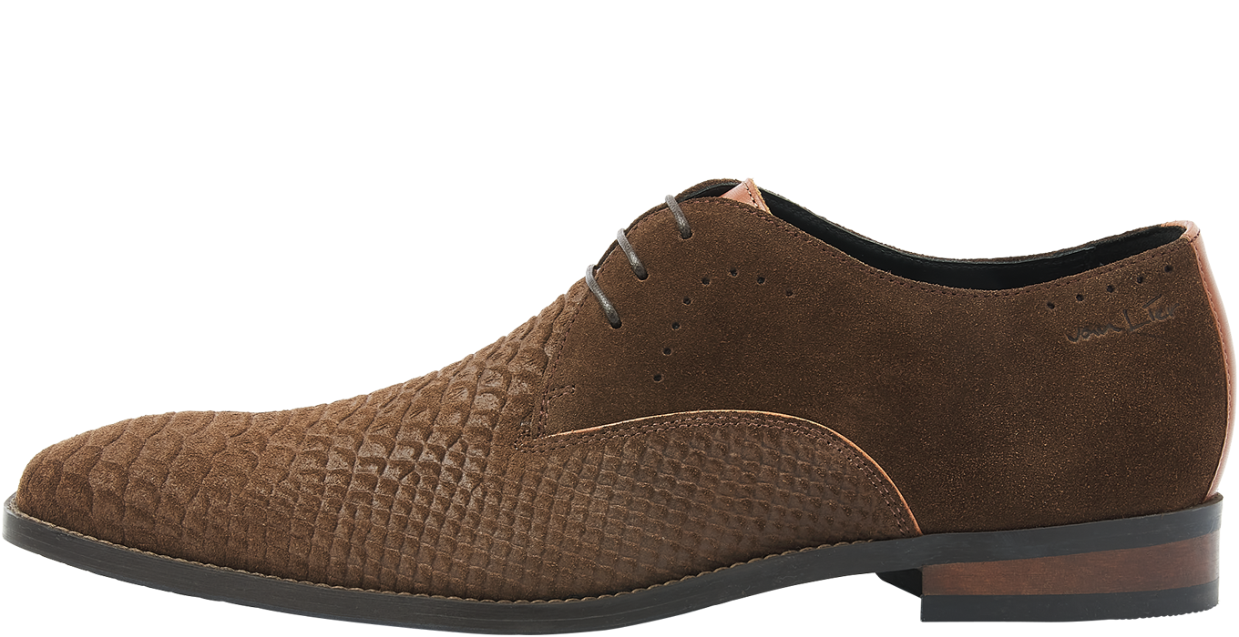 Testa di Moro braunes Wildleder Bregenz Schnürschuh