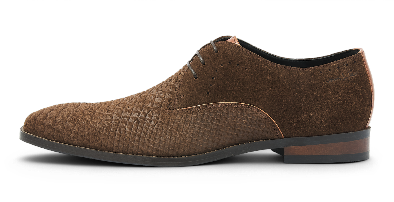 Testa di Moro braunes Wildleder Bregenz Schnürschuh