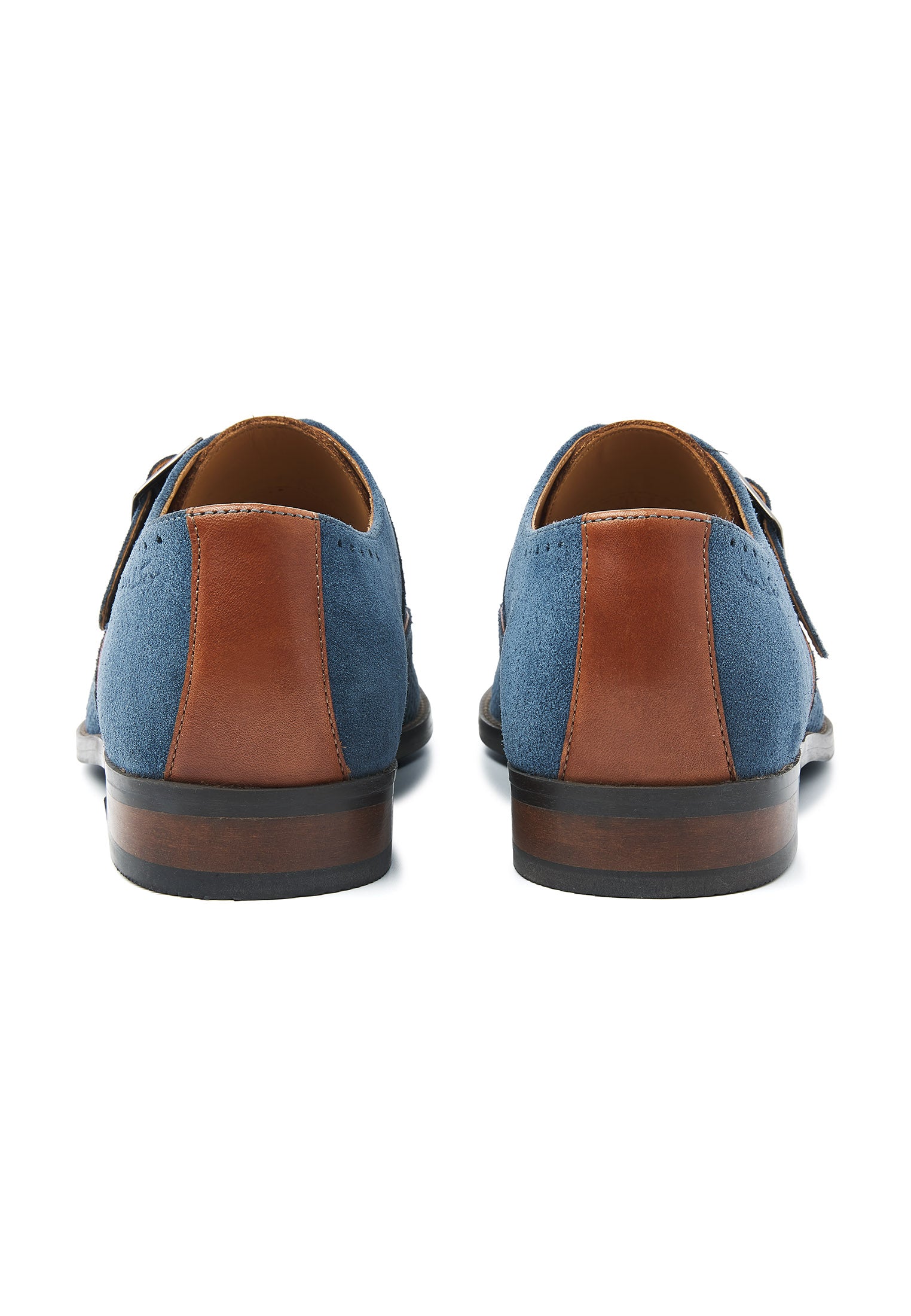 Blauwildleder Bregenz Schnallenschuh