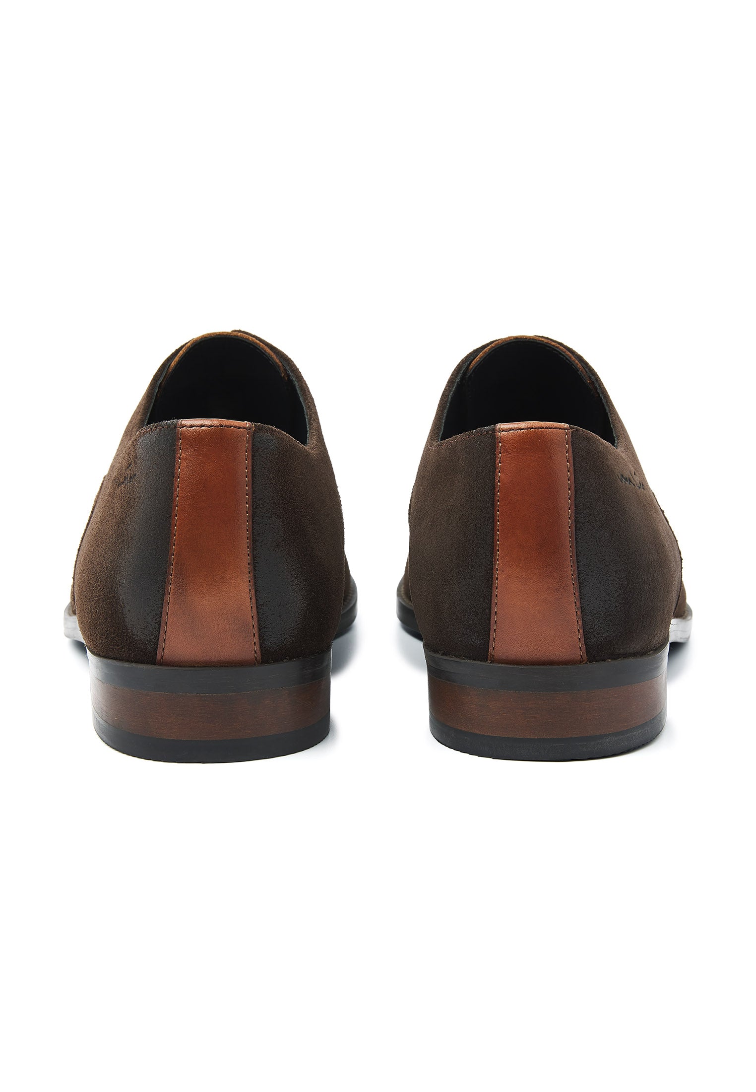 Dunkelbrauner Wildleder-Loafer Bregenz Schnürschuh