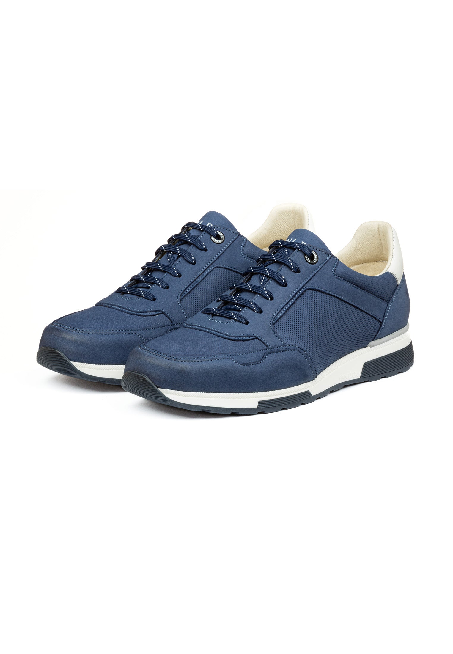 Blauer Nubuk Loafer