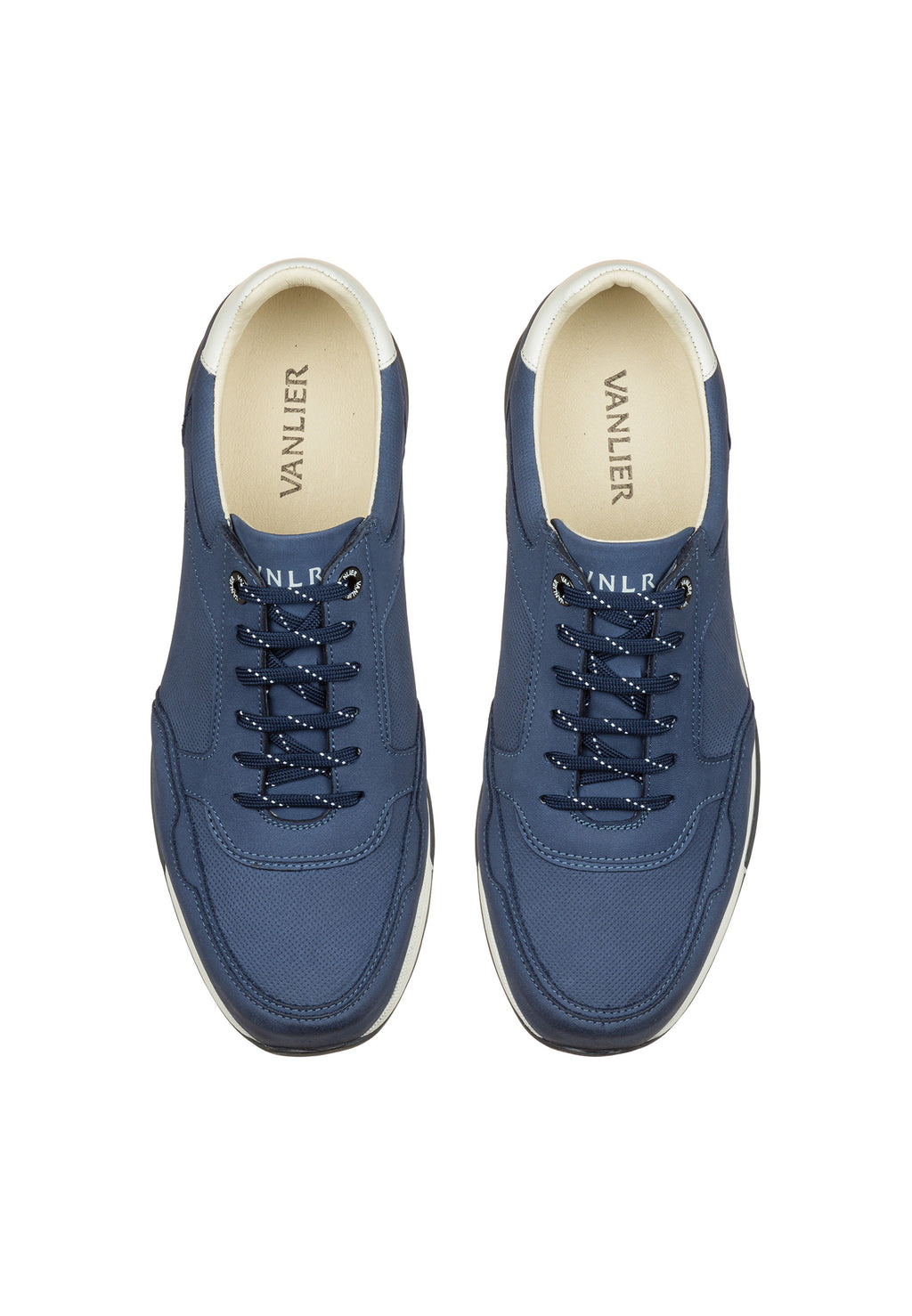 Blauer Nubuk Loafer