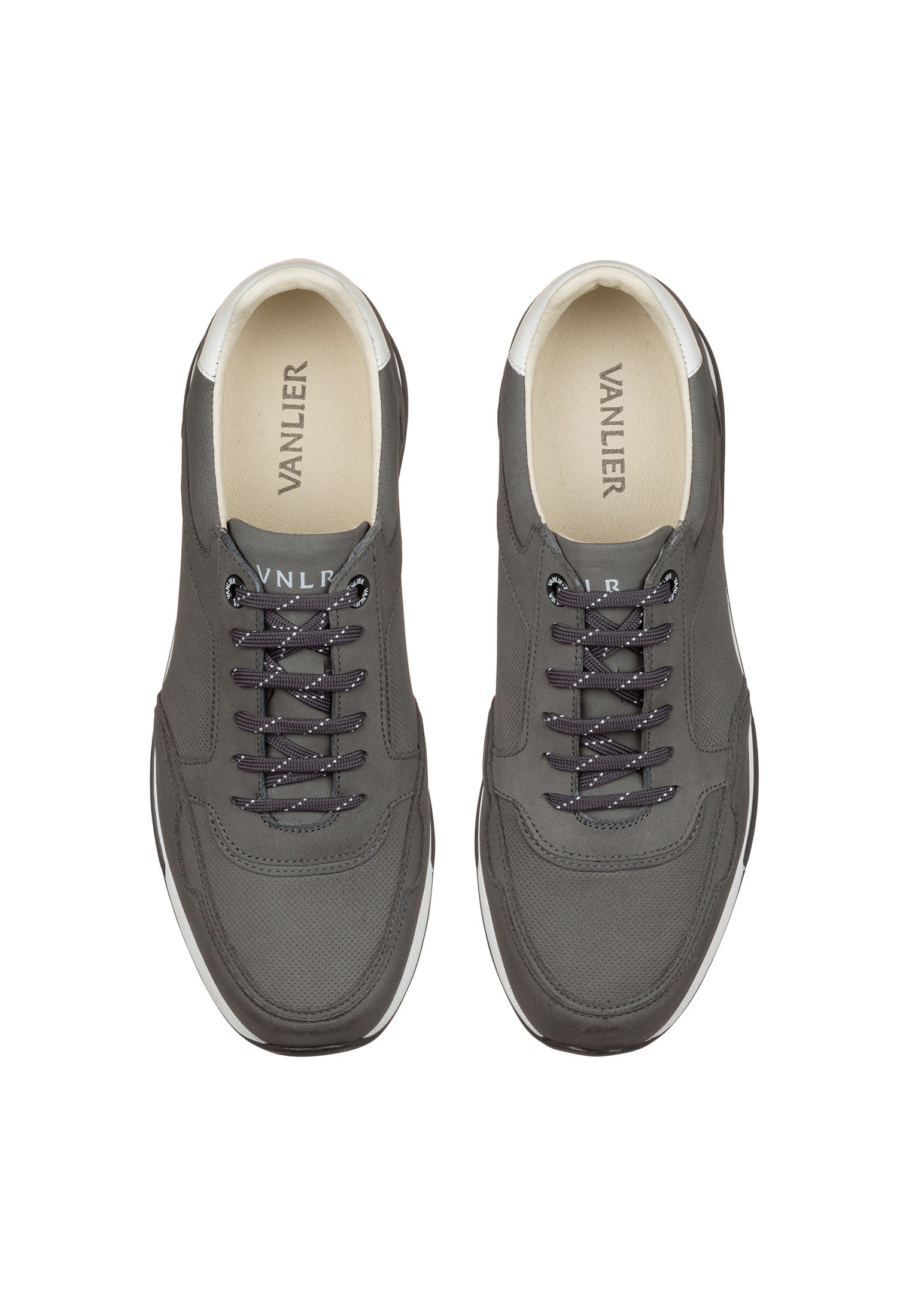 Graue Nubuk-Loafer Sneaker