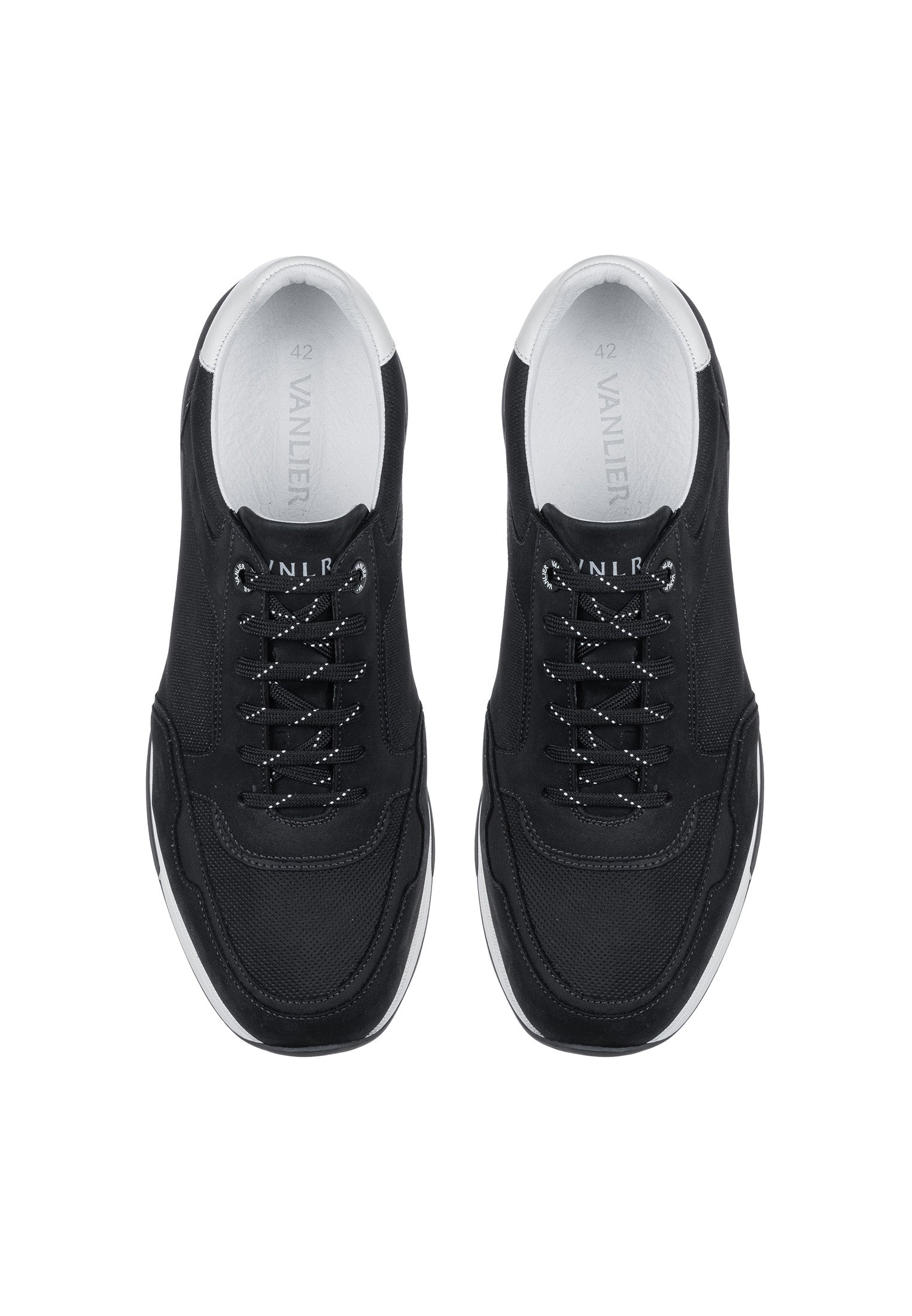 Schwarzer Nubuk-Loafer Positano