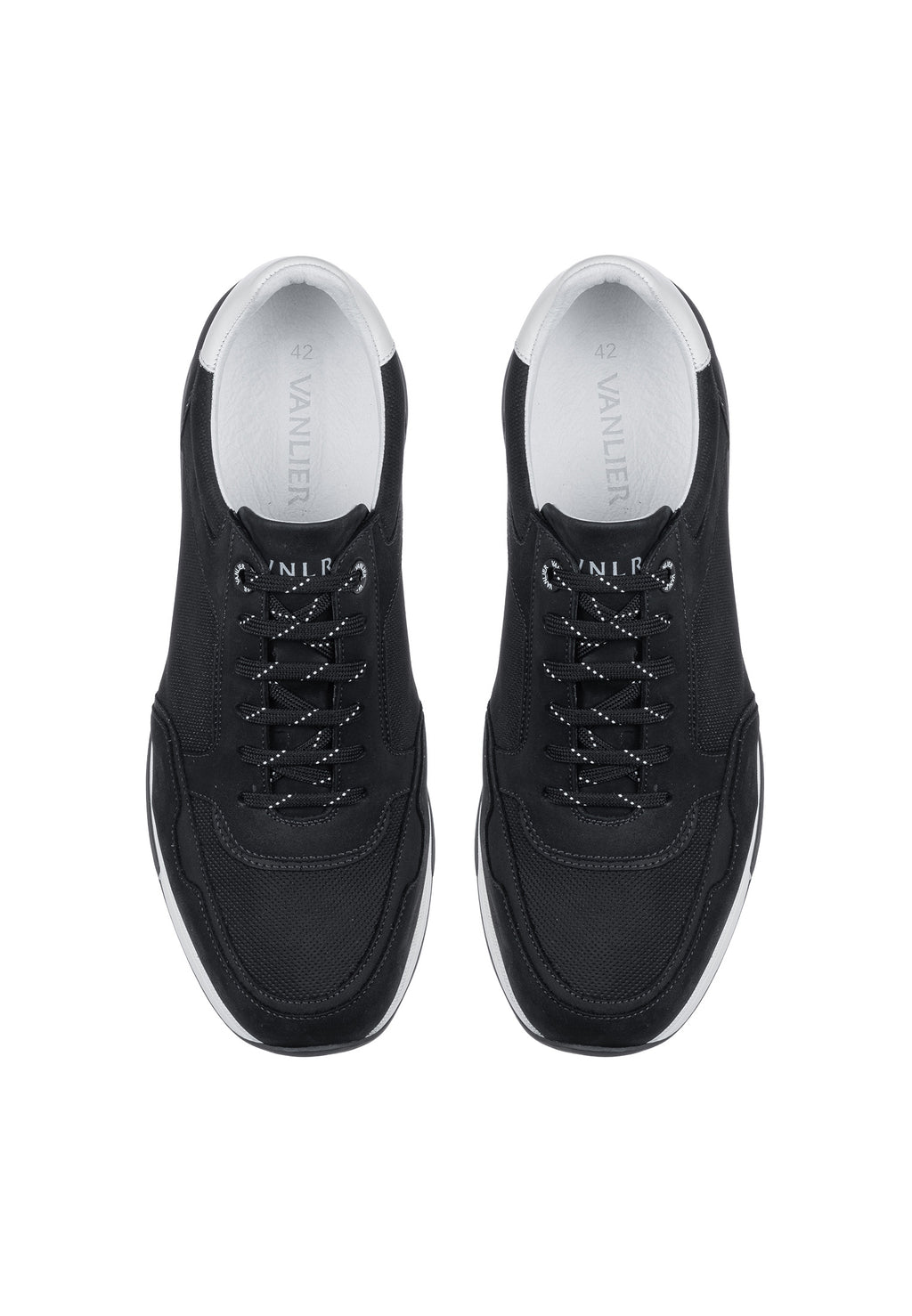 Zwart nubuck Positano sneaker