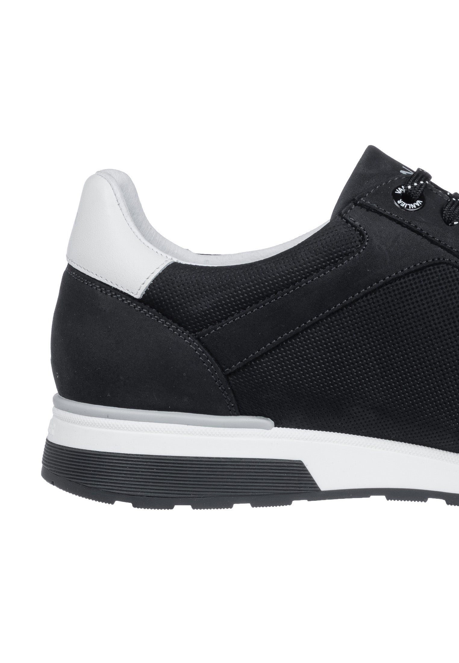 Schwarzer Nubuk-Loafer Positano