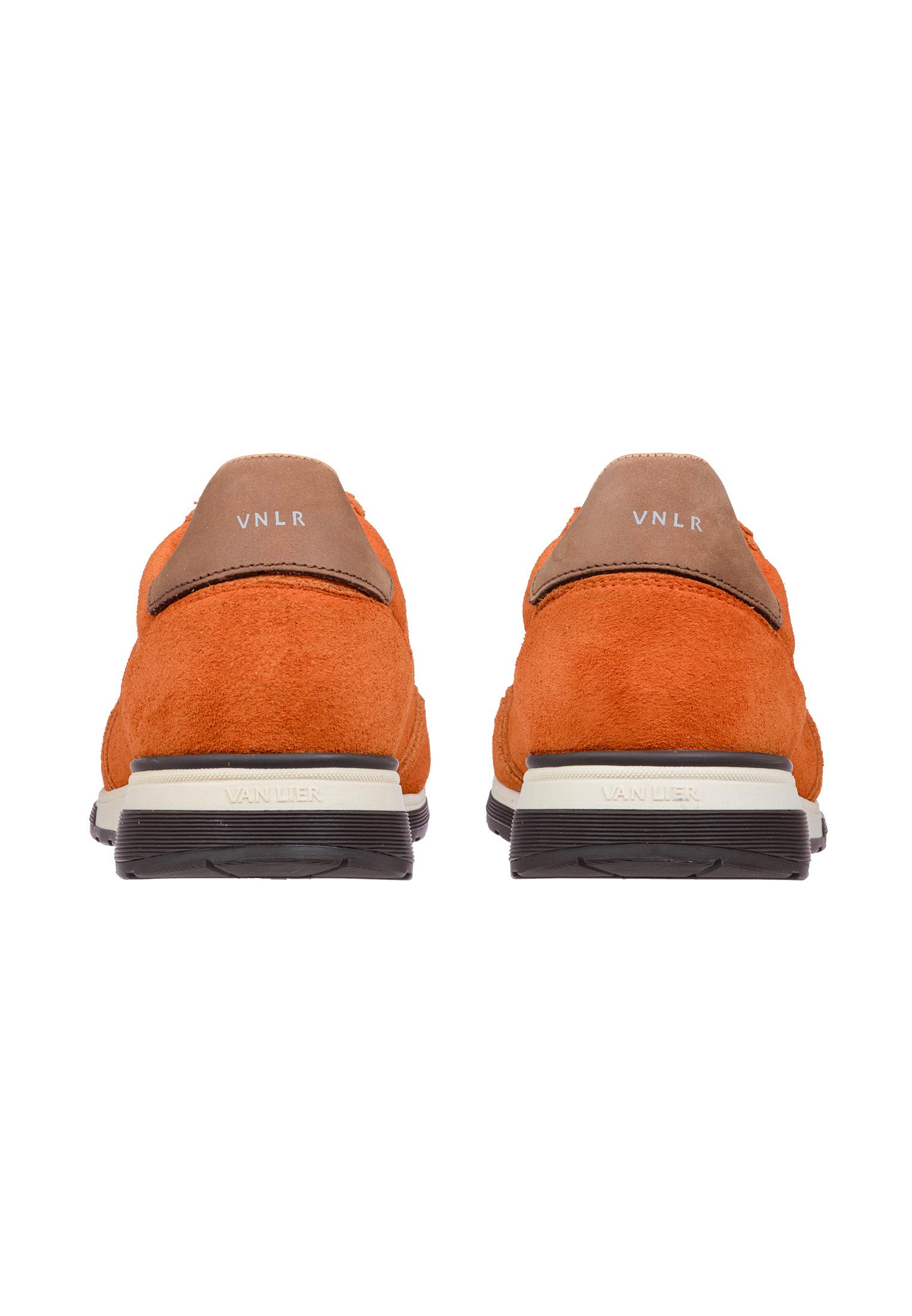 Oranje suède Positano sneaker