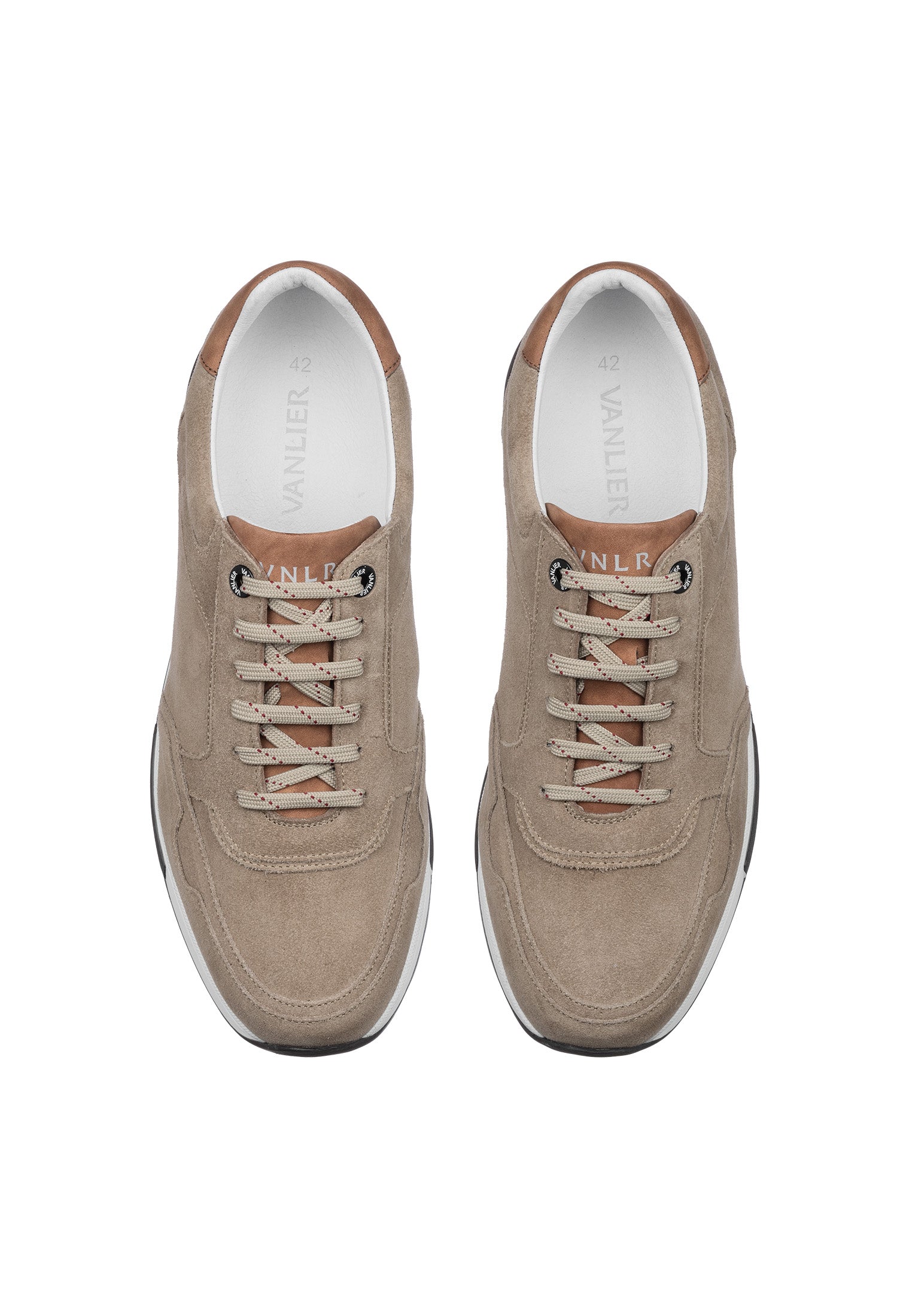 Taupe Wildleder Positano Sneaker