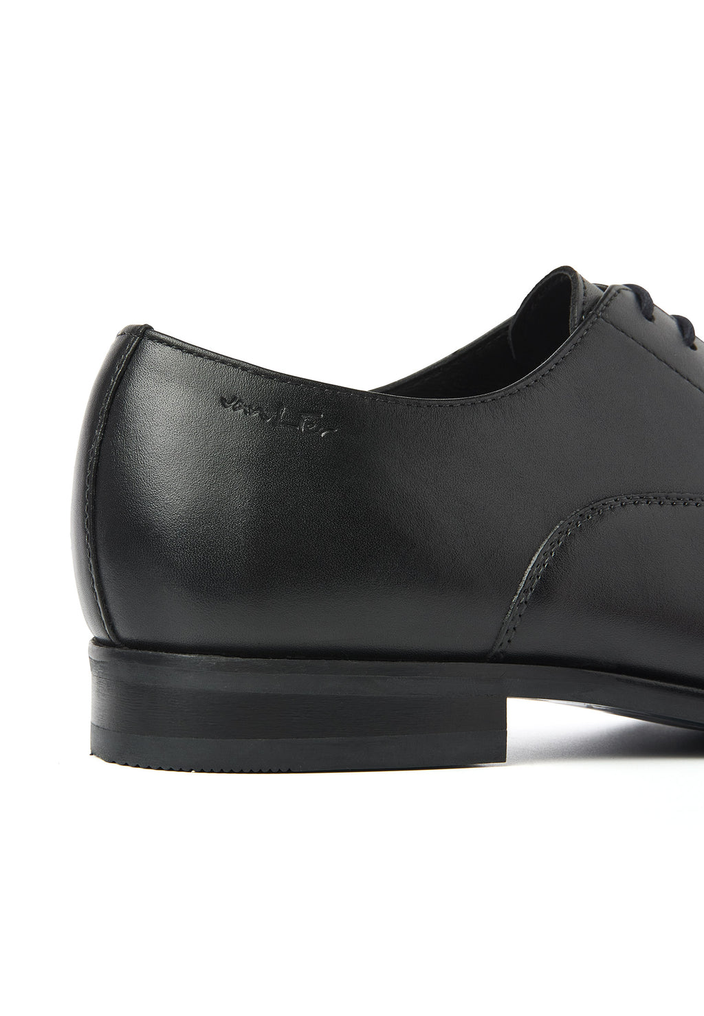 Schwarzer Glattleder Rhodes Schnürschuh