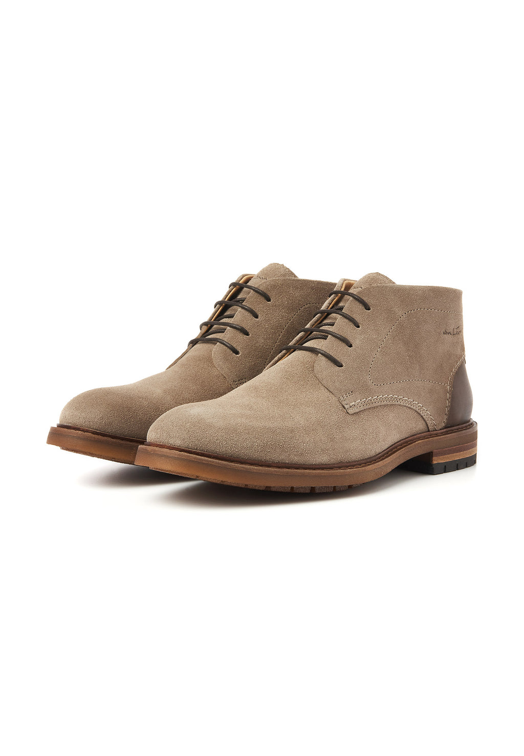Taupe Wildleder Dino Boot