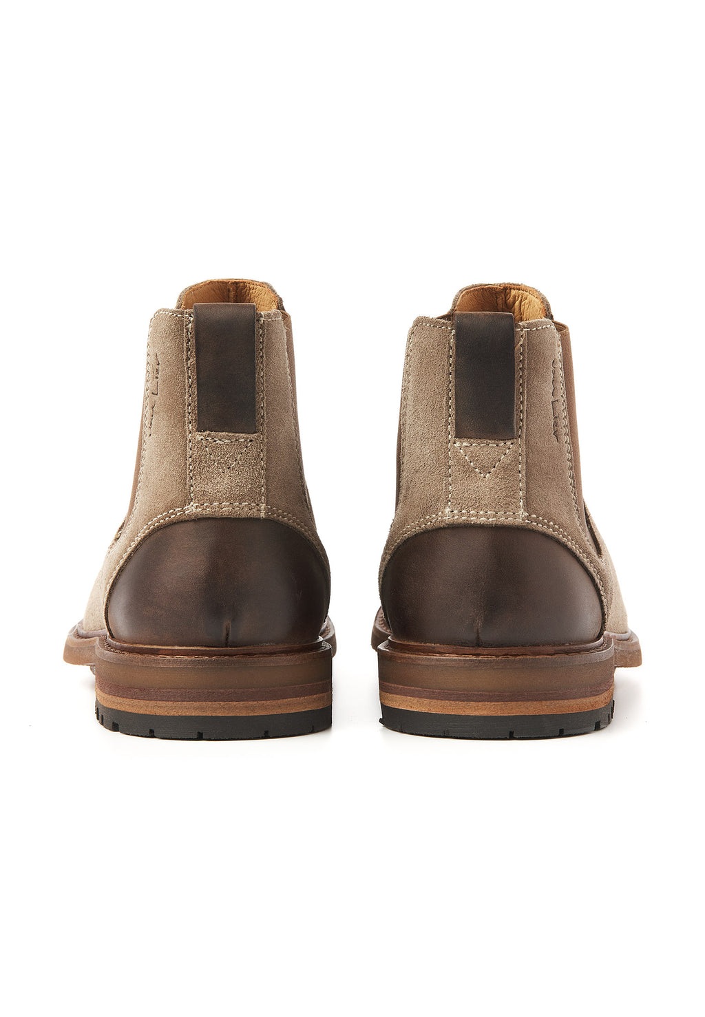 Taupe Wildleder Dino Chelsea Boot