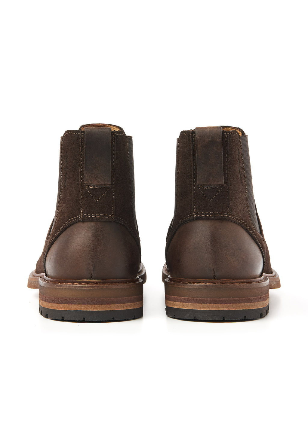 Bruin suède Dino chelsea boot