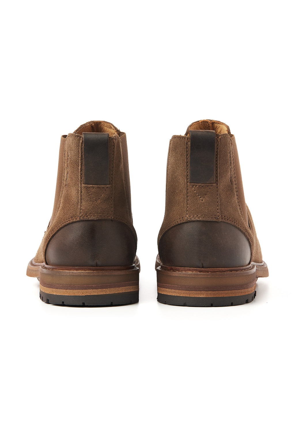 Licht bruin suède Dino chelsea boot