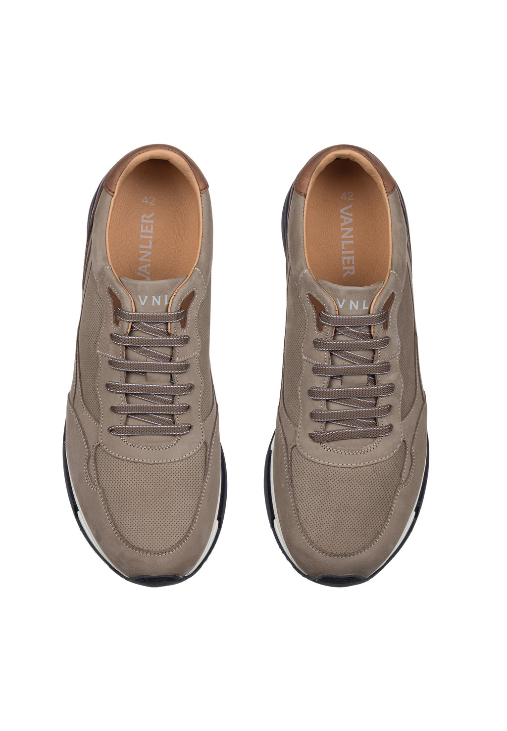 Taupe nubuck Romeo sneaker