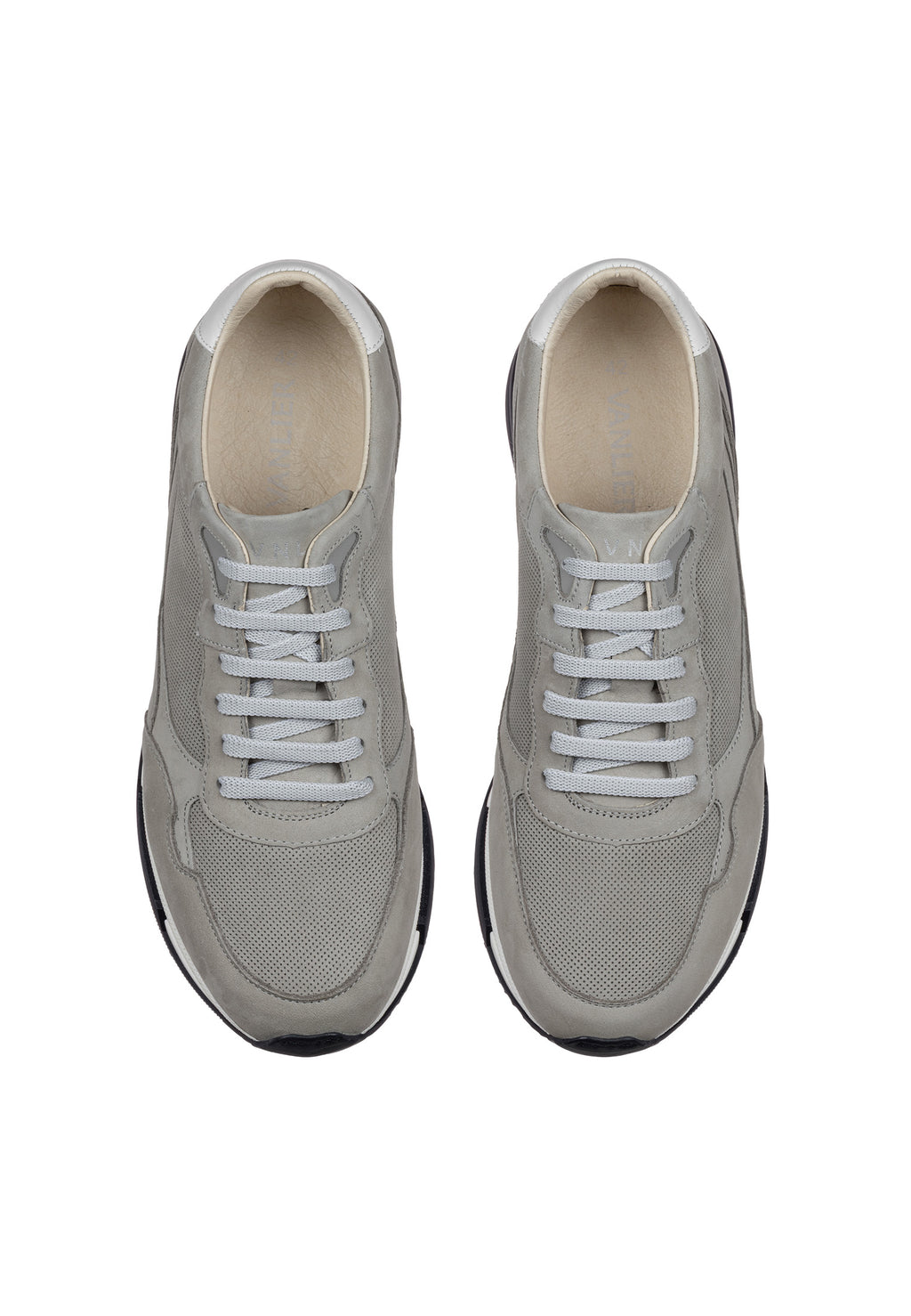 Grijs nubuck Romeo sneaker