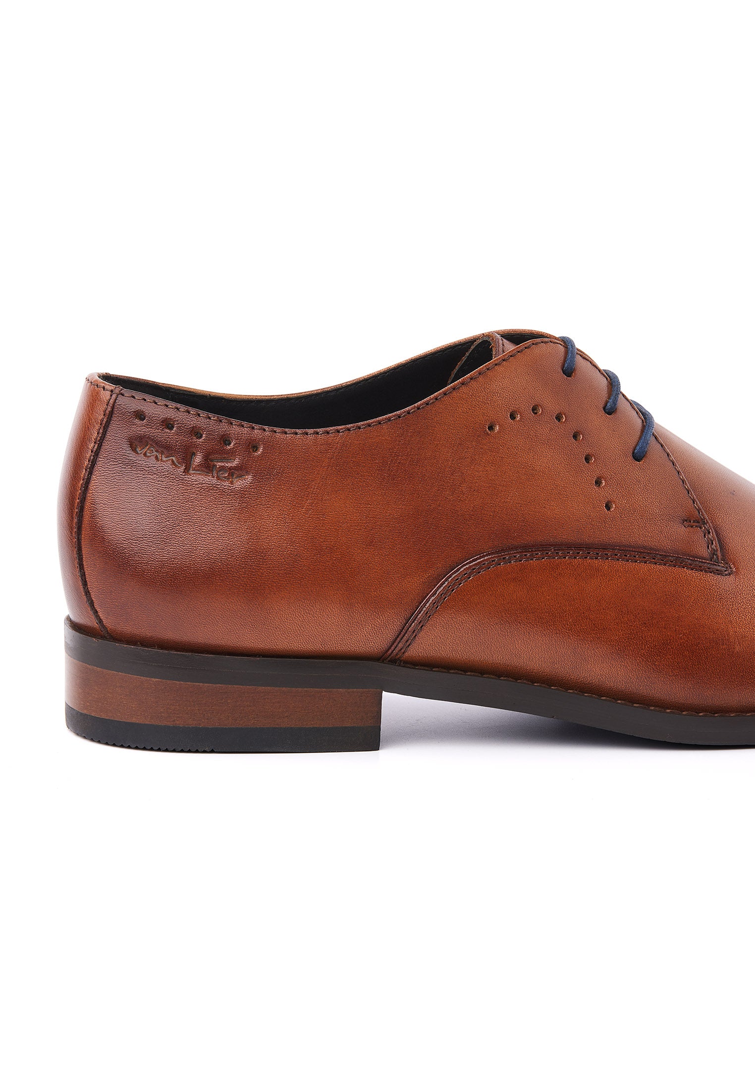 Cognac gladleren Bregenz veterschoen