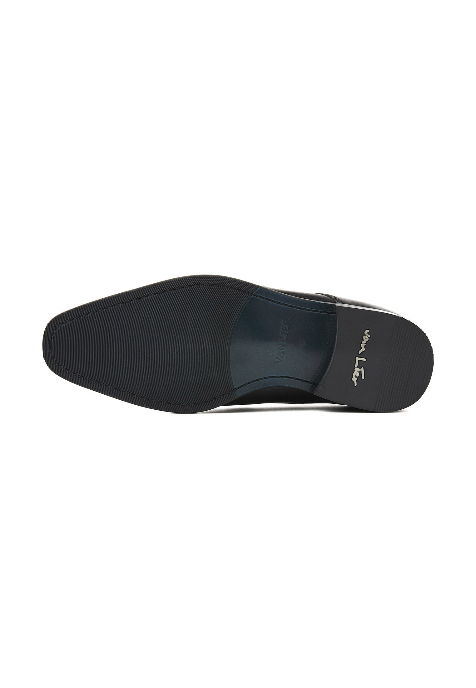 Schwarzer Glattleder Santorini Schnürschuh