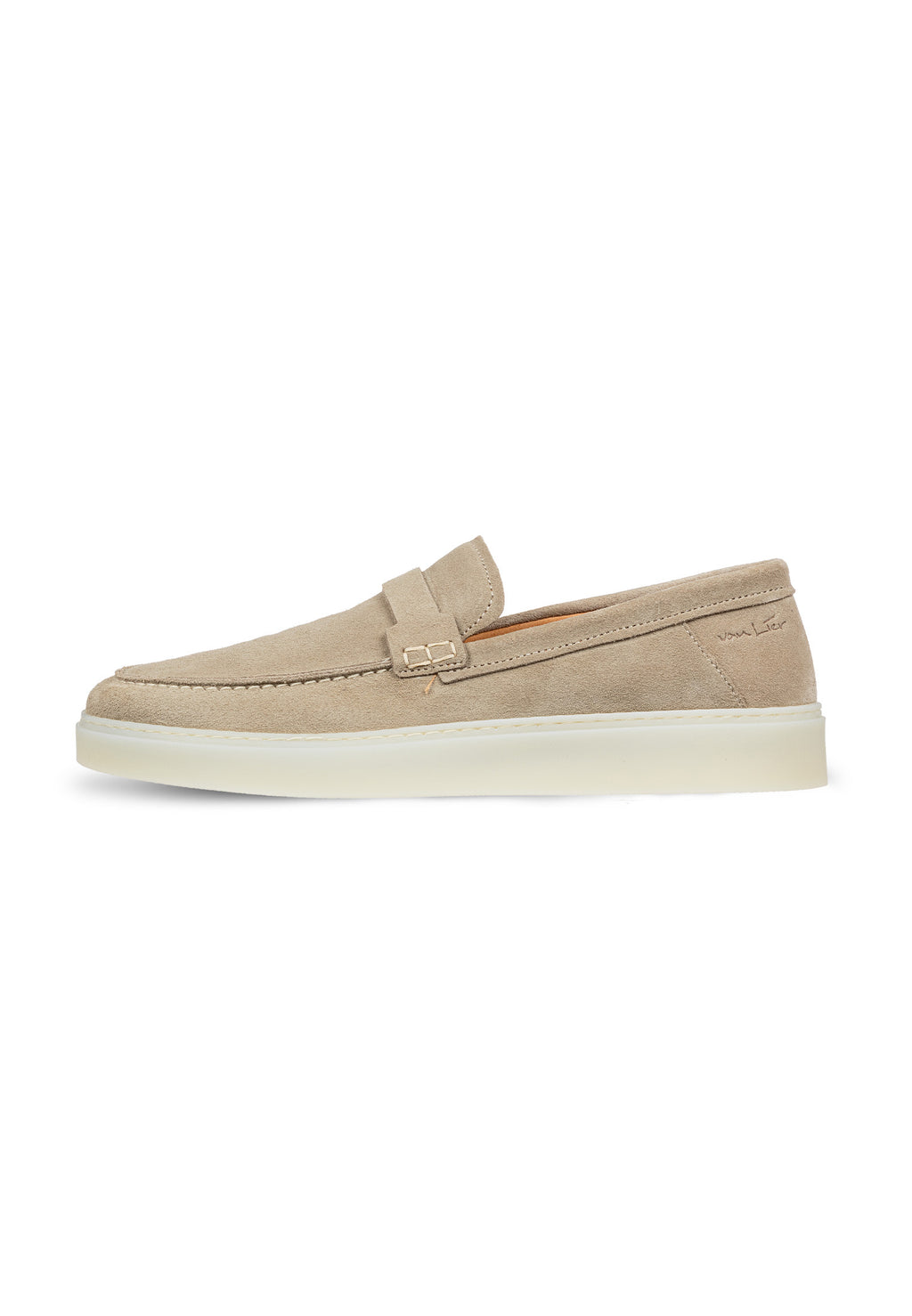 Beige suède Bari loafer
