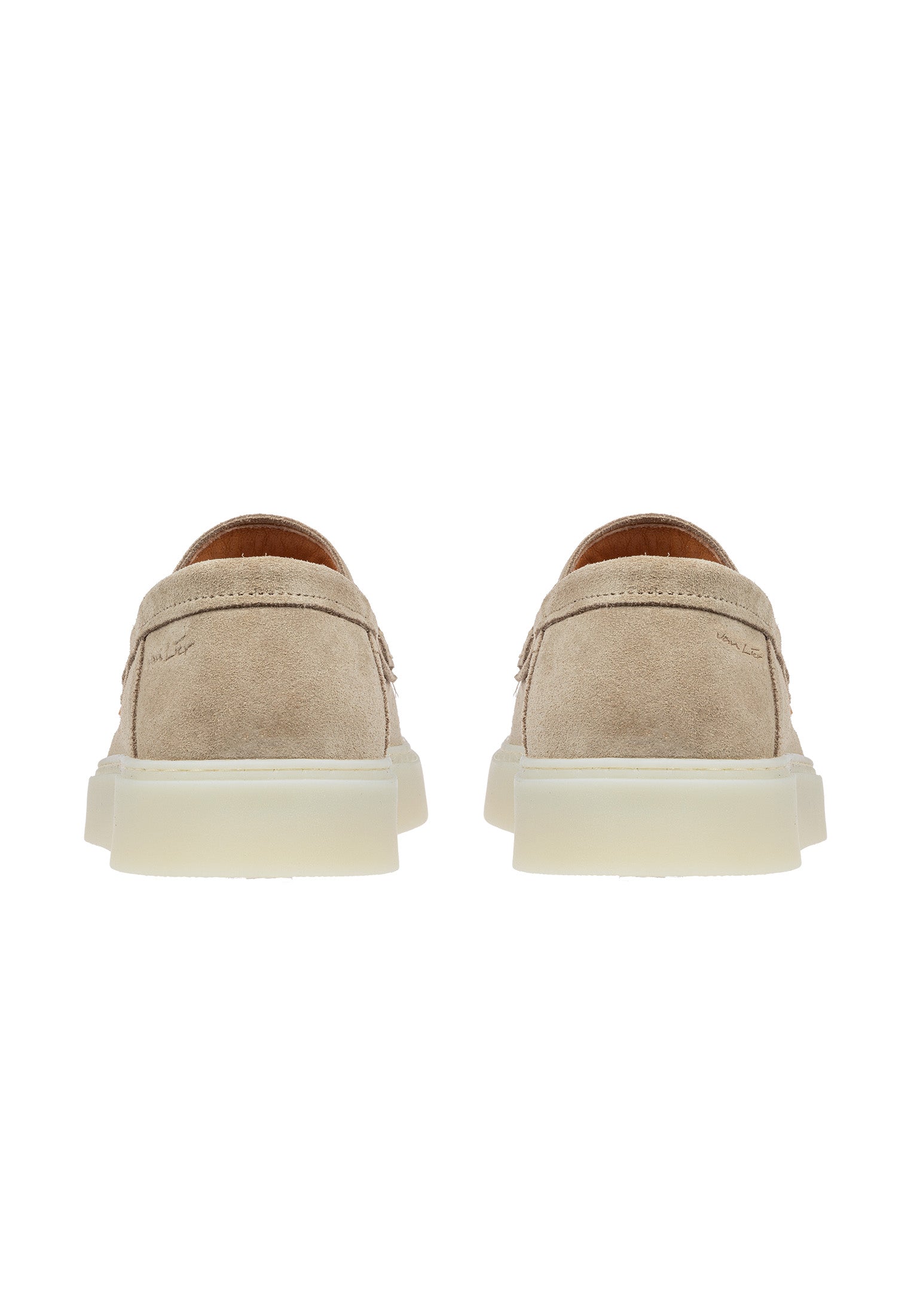 Beige suède Bari loafer