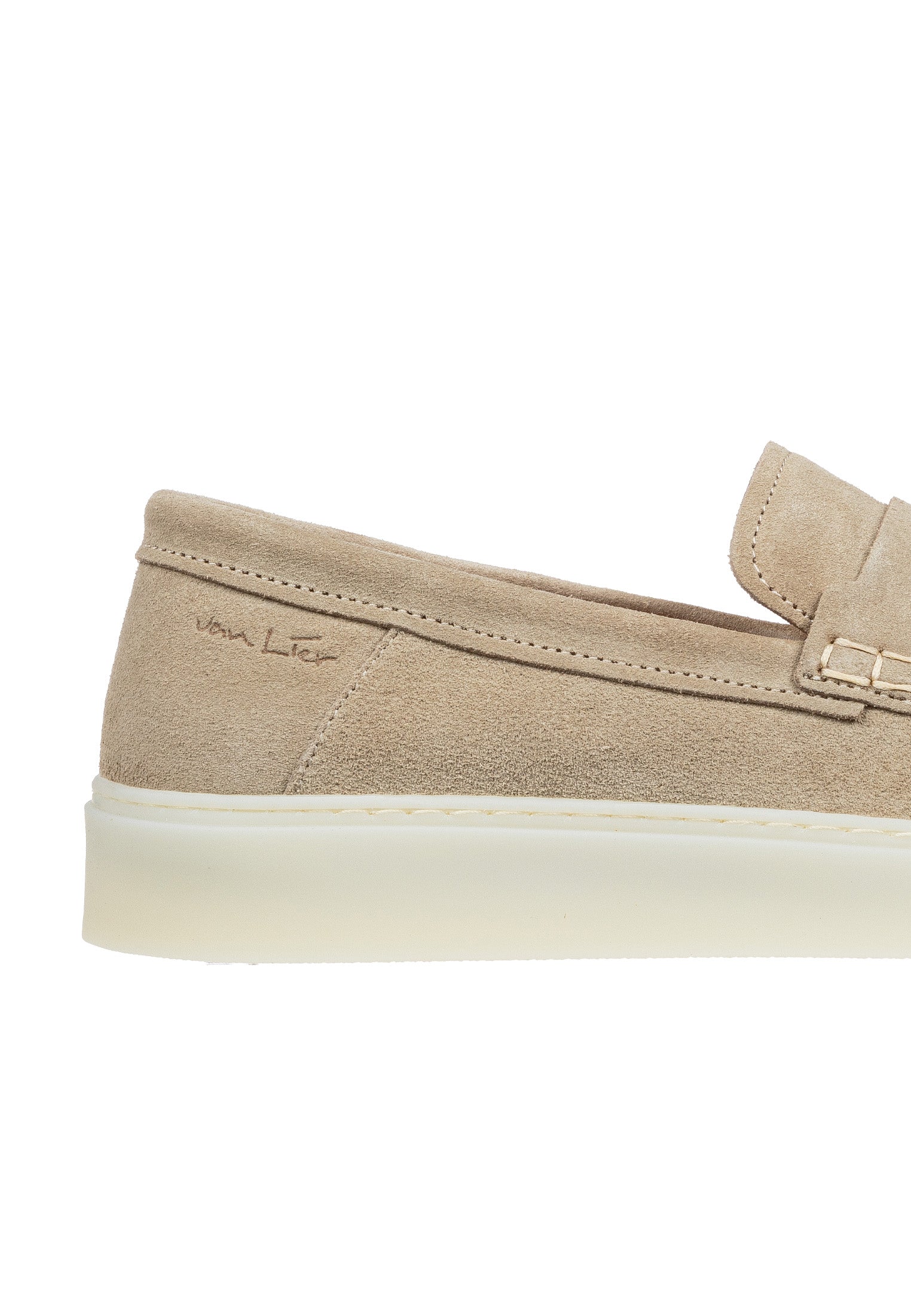 Beige suède Bari loafer