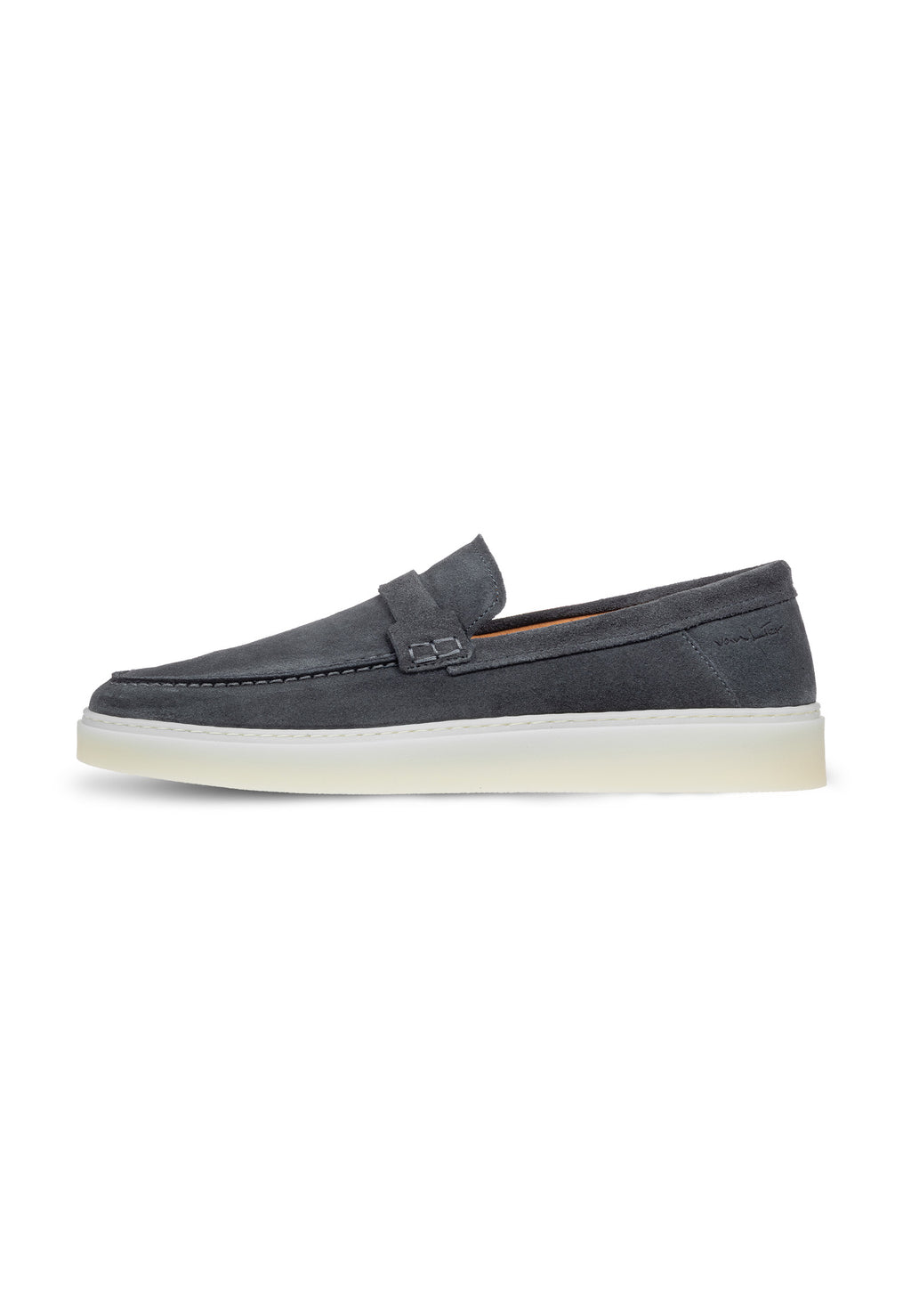 Grijs suède Bari loafer