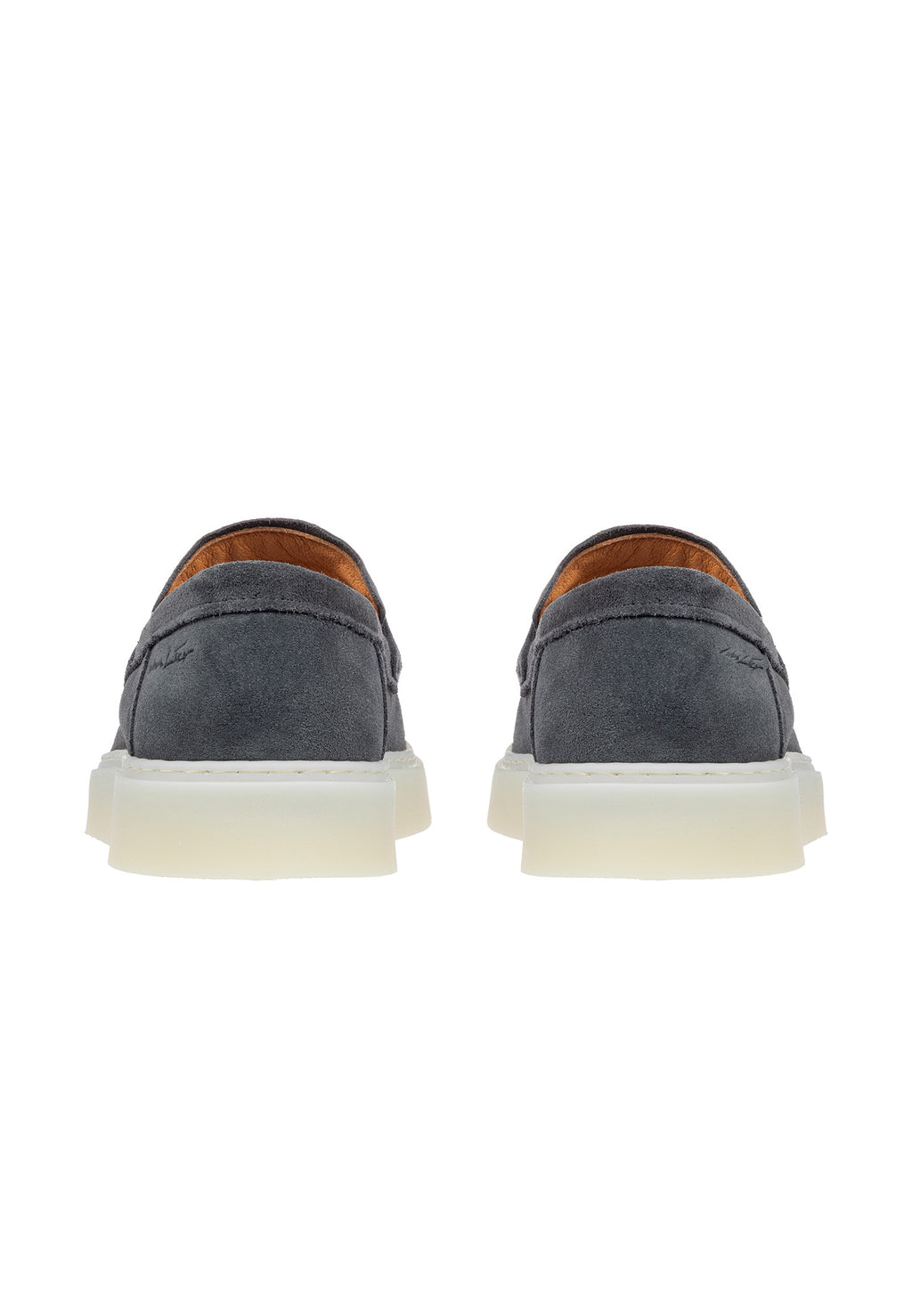 Grijs suède Bari loafer