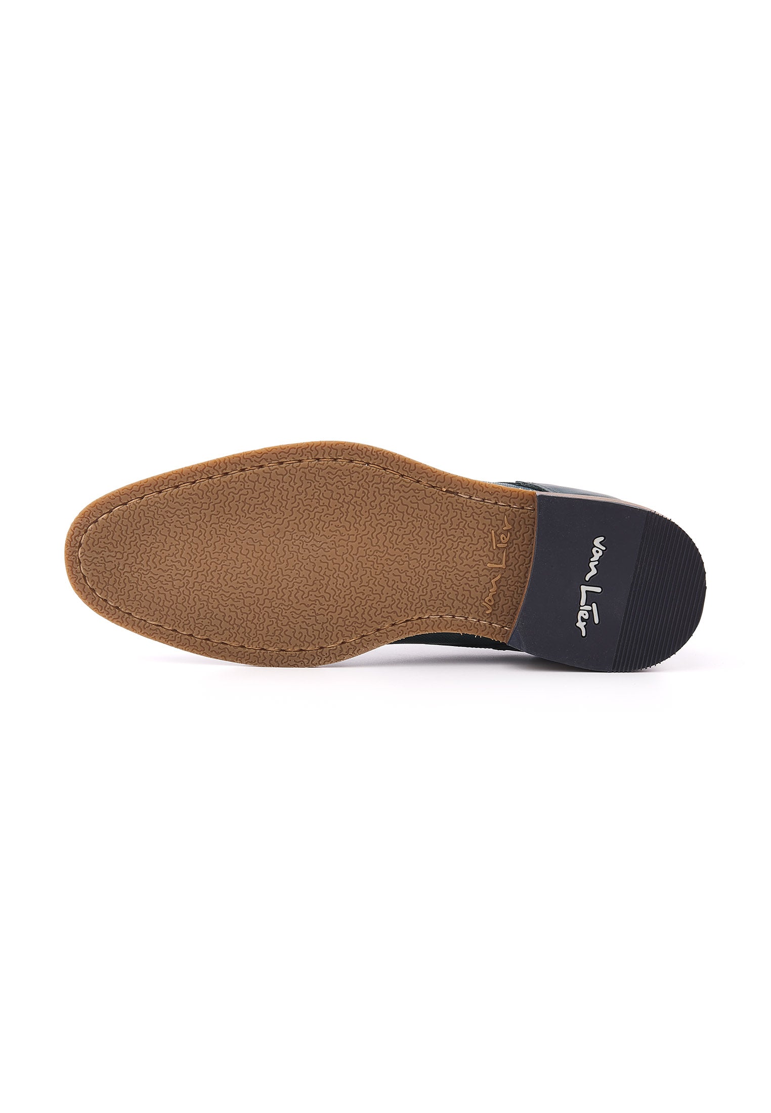 Navy blauw gladleren Sabinus veterschoen