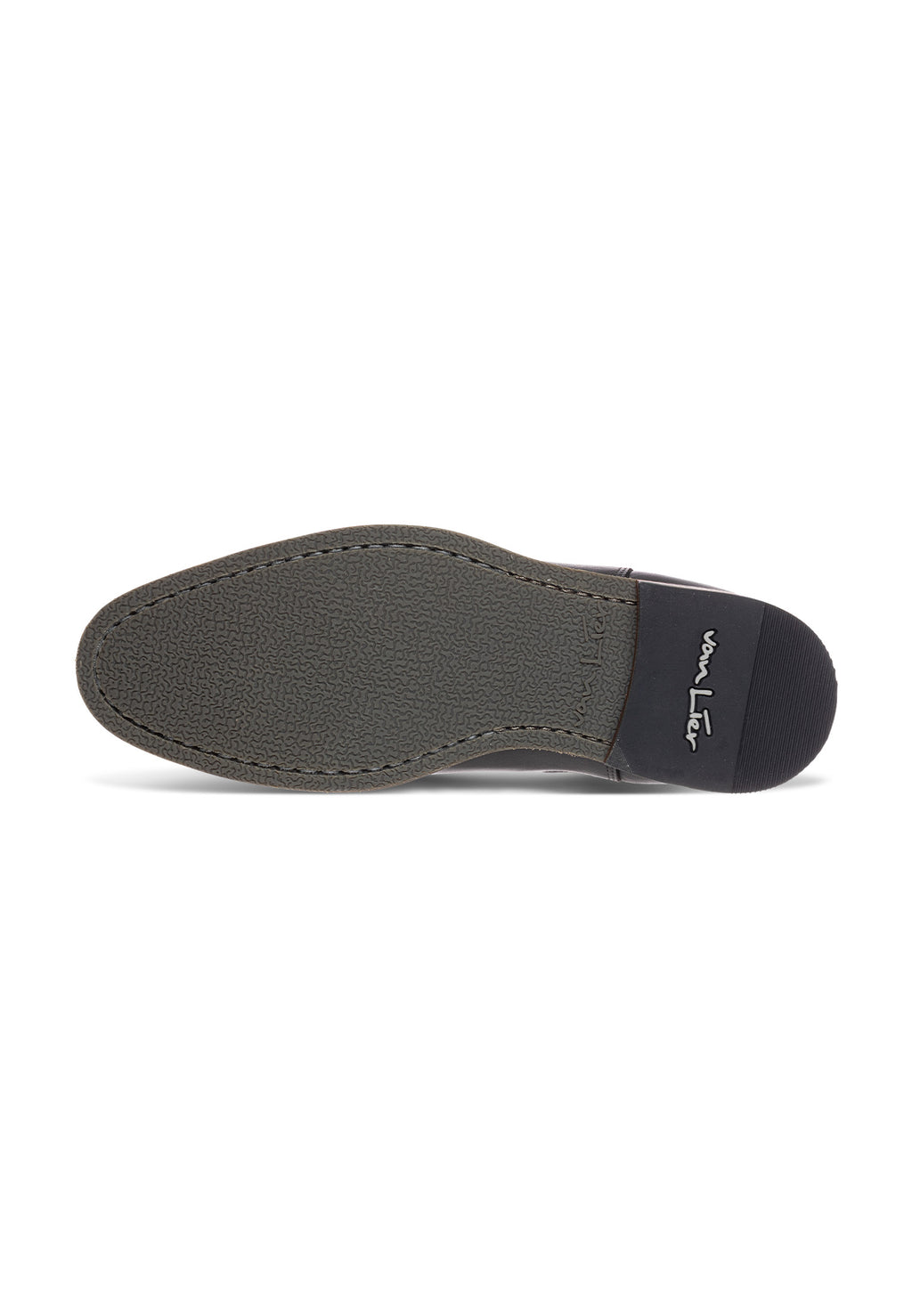 Zwart gladleren Sabinus chelsea boot