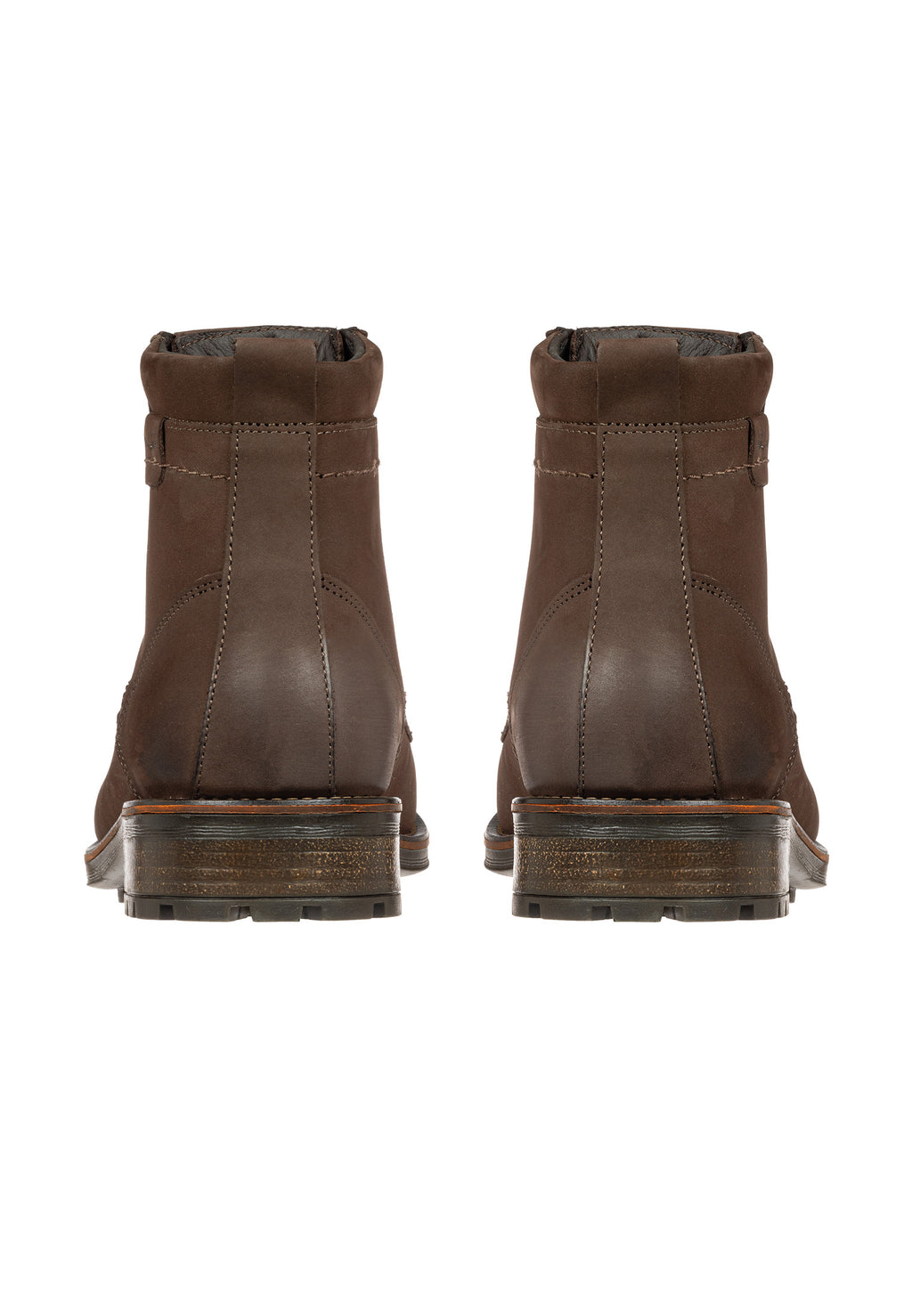 Bruin nubuck Fritz boot